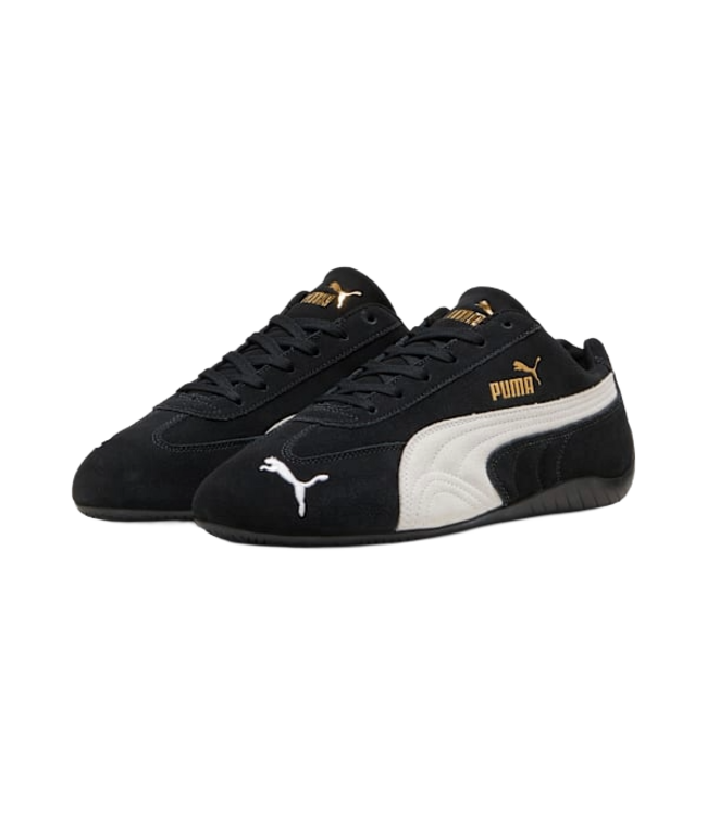 PUMA WOMENS SPEEDCAT OG SHOE (001) BLACK WHITE