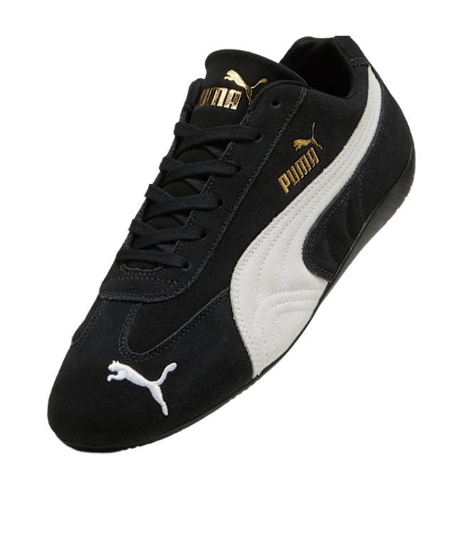 PUMA WOMENS SPEEDCAT OG SHOE (001) BLACK WHITE