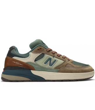 NEW BALANCE NEW BALANCE MENS NUMERIC 933 REYNOLDS SHOES (ORI) BROWN GREEN