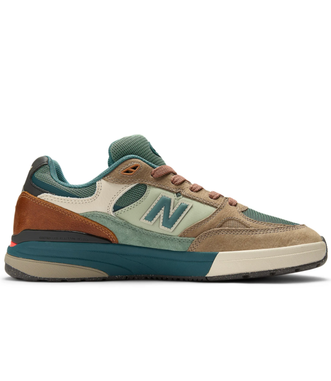 NEW BALANCE MENS NUMERIC 933 REYNOLDS SHOES (ORI) BROWN GREEN