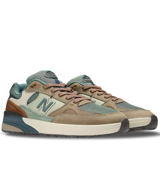 NEW BALANCE MENS NUMERIC 933 REYNOLDS SHOES (ORI) BROWN GREEN