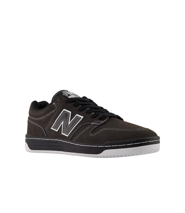 NEW BALANCE MENS NUMERIC 480 SHOES (CSS) BLACK WHITE