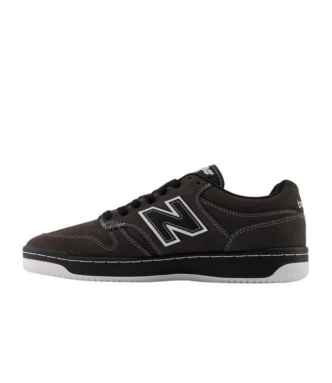 NEW BALANCE MENS NUMERIC 480 SHOES (CSS) BLACK WHITE