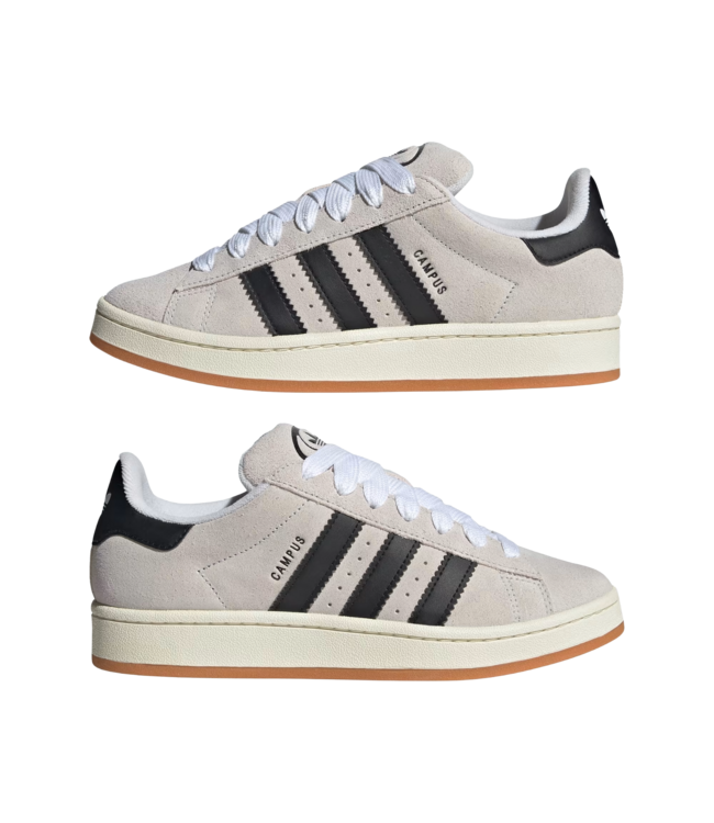 ADIDAS WOMENS CAMPUS 00S SHOE WHITE/BLACK/WHITE