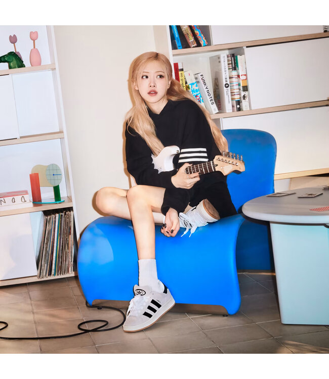 ADIDAS WOMENS CAMPUS 00S SHOE WHITE/BLACK/WHITE