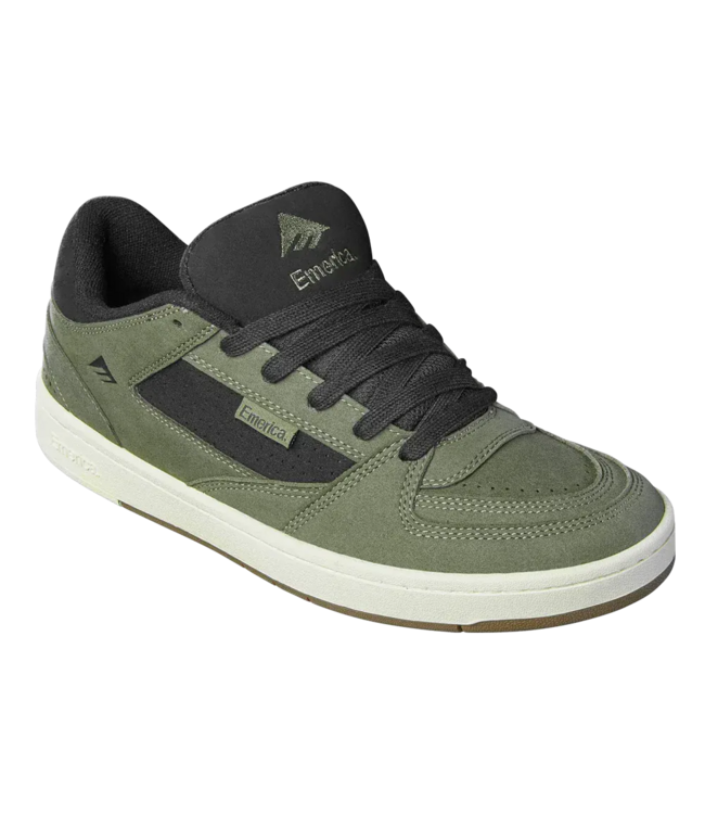 EMERICA MENS MUTE SHOE OLIVE/BLACK