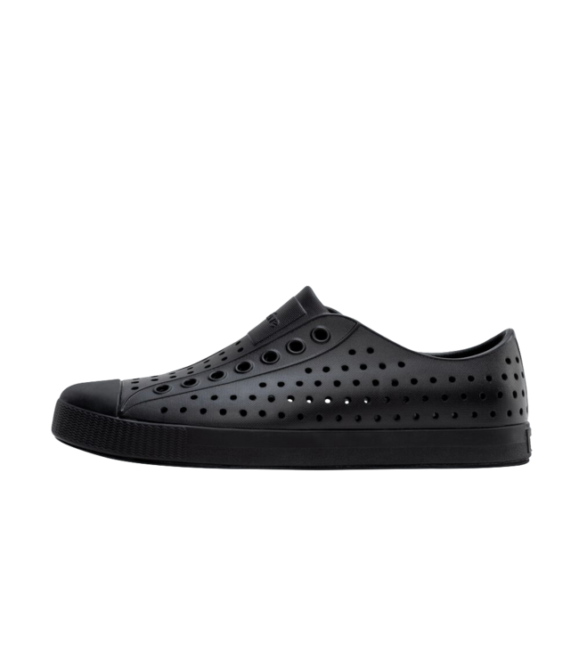 NATIVE WOMENS JEFFERSON SHOES JIFFY BLACK/JIFFY BLACK