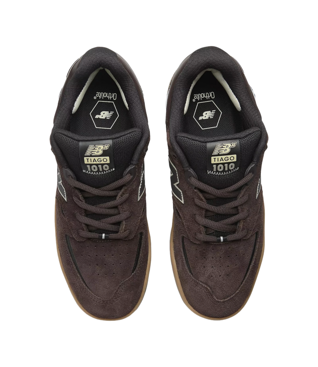 NEW BALANCE MENS NUMERIC 1010 SHOES (BN) BROWN/BLACK