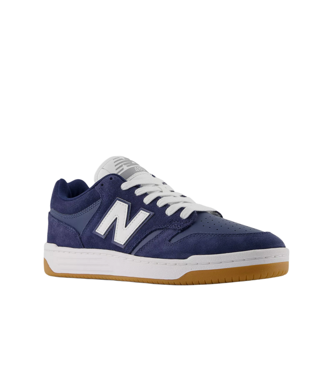 NEW BALANCE MENS NUMERIC 480 WIDE SHOES (PRO) NAVY/WHITE