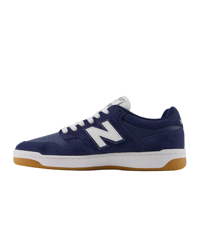NEW BALANCE MENS NUMERIC 480 WIDE SHOES (PRO) NAVY/WHITE