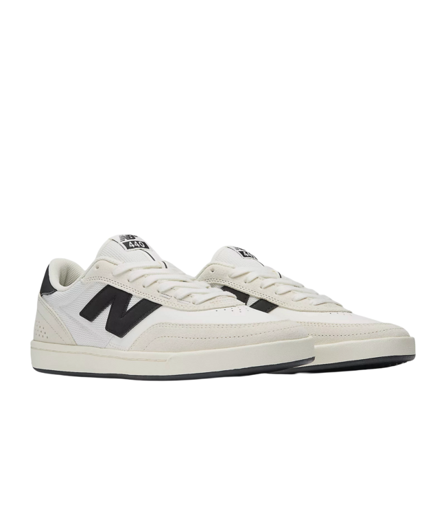 NEW BALANCE MENS NUMERIC 440 LOW WIDE SHOES (SB2) SEA SALT/BLACK