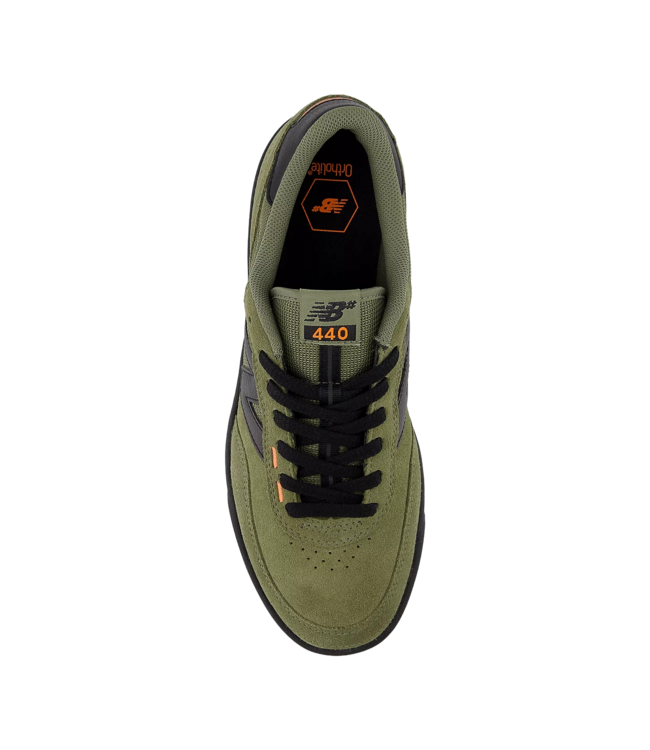 NEW BALANCE MENS NUMERIC 440 V2 SHOES (NL2) OLIVE/BLACK