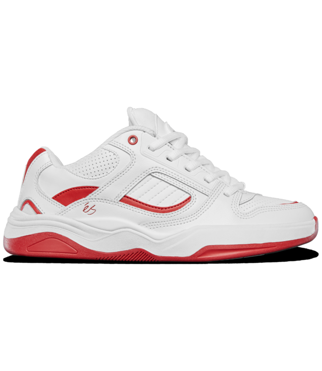 ES MENS TJ ROGERS SHOES WHITE/RED