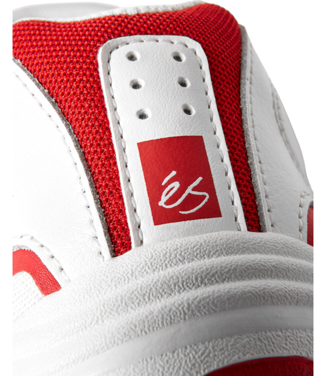 ES MENS TJ ROGERS SHOES WHITE/RED
