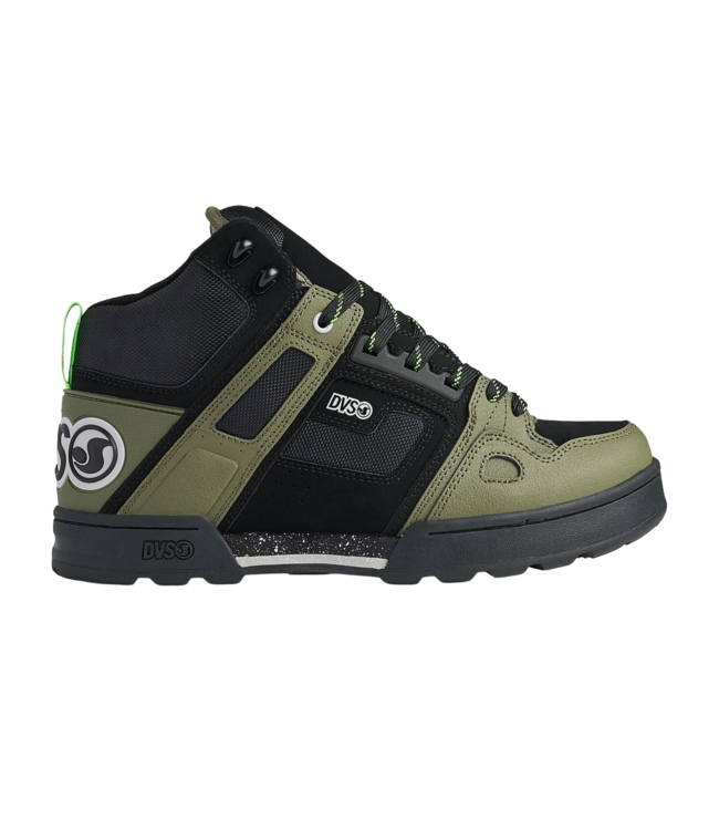 DVS MENS COMANCHE BOOT (301) OLIVE/BLACK/LIME