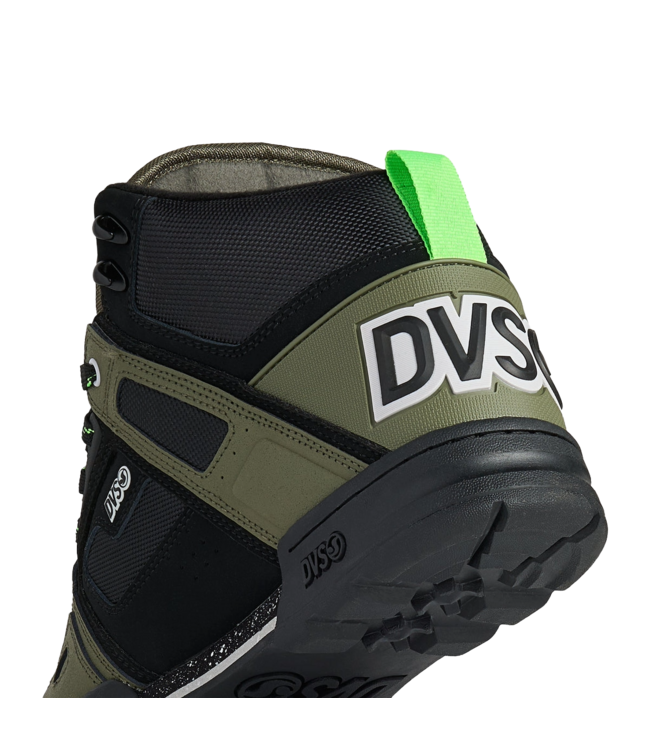 DVS MENS COMANCHE BOOT (301) OLIVE/BLACK/LIME