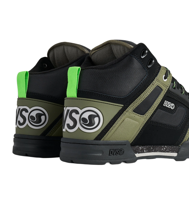 DVS MENS COMANCHE BOOT (301) OLIVE/BLACK/LIME