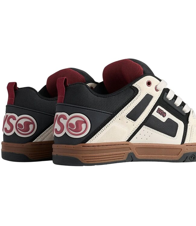DVS MENS COMANCHE SHOE FA25 (050) SIL/BLK/RUBY