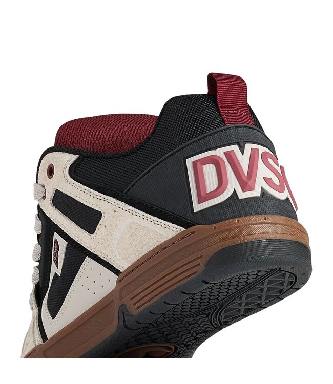 DVS MENS COMANCHE SHOE FA25 (050) SIL/BLK/RUBY