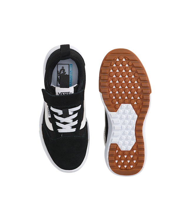 VANS LITTLE BOYS ULTRARANGE 66 V SHOES (6BT1) BLACK/TRUE WHITE