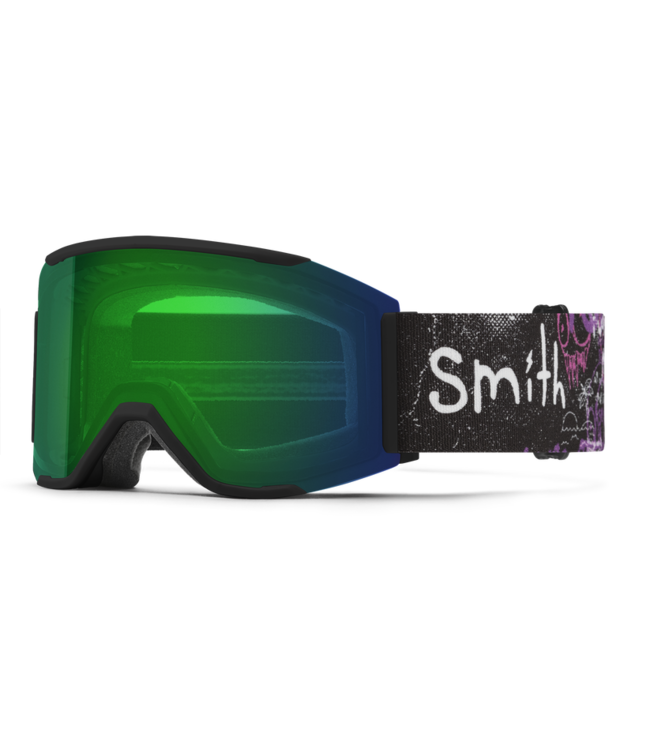 SMITH SQUAD MAG GOGGLE SIGGERS W/ CHROMAPOP EVERYDAY GREEN MIRROR + CHROMAPOP STORM YELLOW FLASH 2026