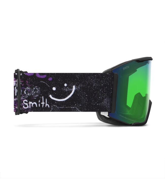 SMITH SQUAD MAG GOGGLE SIGGERS W/ CHROMAPOP EVERYDAY GREEN MIRROR + CHROMAPOP STORM YELLOW FLASH 2026