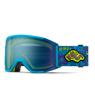 SMITH SMITH SQUAD MAG GOGGLE KILLER ACID W/ CHROMAPOP EVERDAY BLUE MIRROR + CHROMAPOP STORM YELLOW FLASH 2026