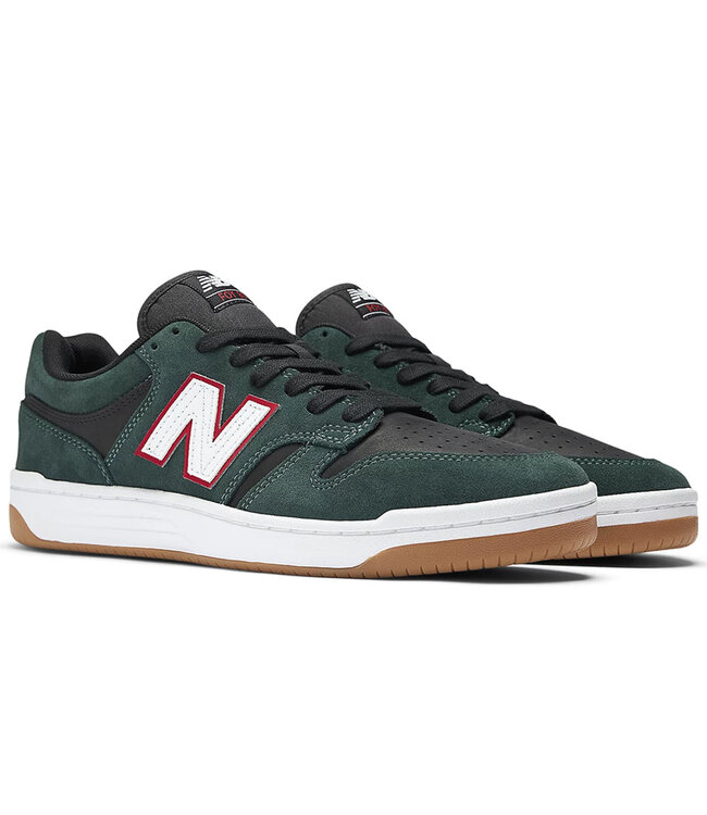 NEW BALANCE MENS NUMERIC FOY 480 SHOE GREEN/BLACK