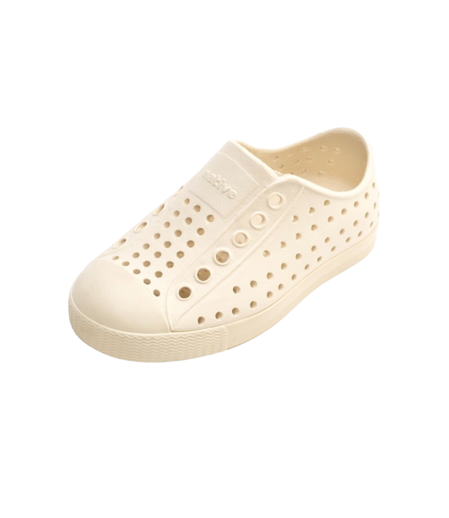 NATIVE JEFFERSON CHILD SHOE BONE WHITE/BONE WHITE