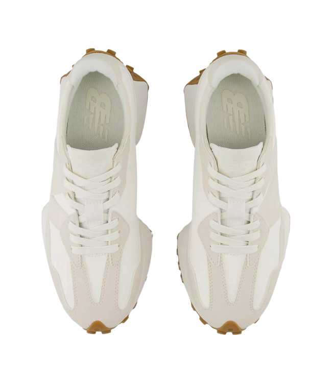 NEW BALANCE WOMENS LIFESTYLE 327 SHOE WHITE/BEIGE