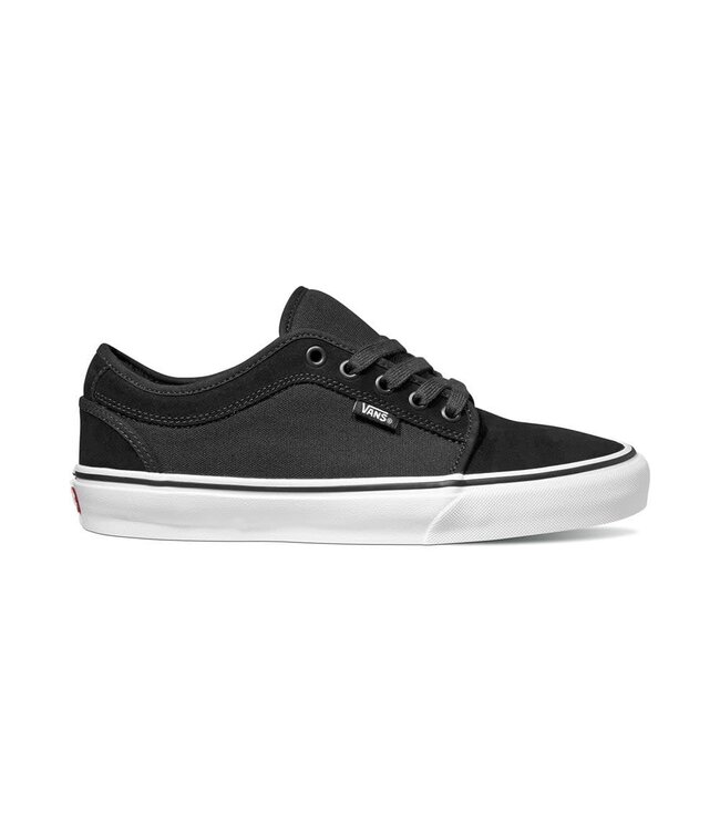 VANS MENS CHUKKA LOW SHOE BLACK / TRUE WHITE SP20