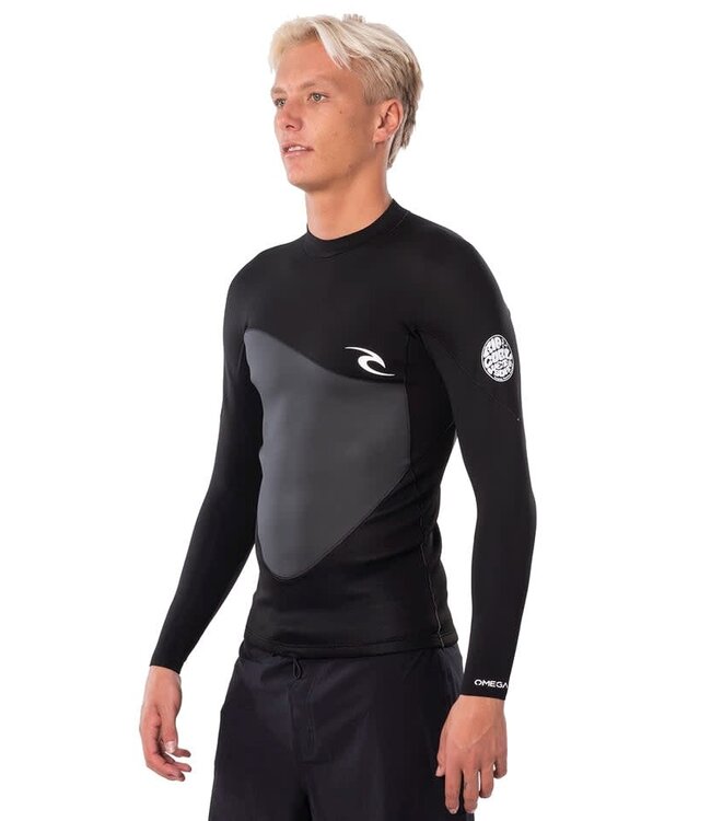 RIP CURL MENS OMEGA 1.5MM L/S WETSUIT JACKET