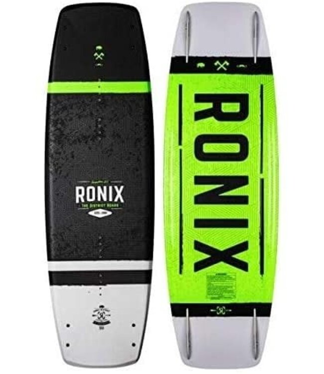 RONIX DISTRICT WAKE BOARD TEXTURED BLACK / GREEN