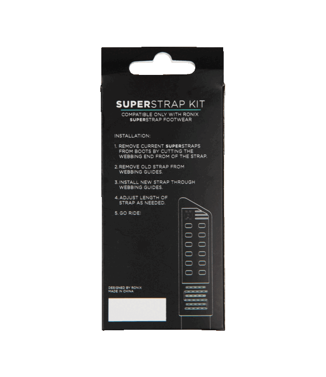 RONIX SUPERSTRAP KIT BLACK 2021