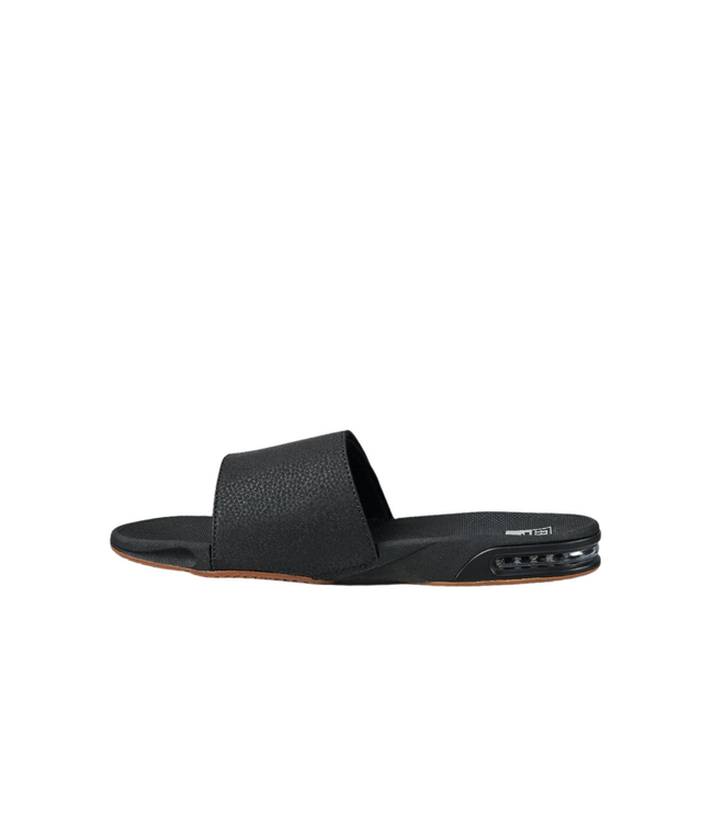 REEF MENS FANNING FLIP-FLOP SANDAL BLACK/SILVER