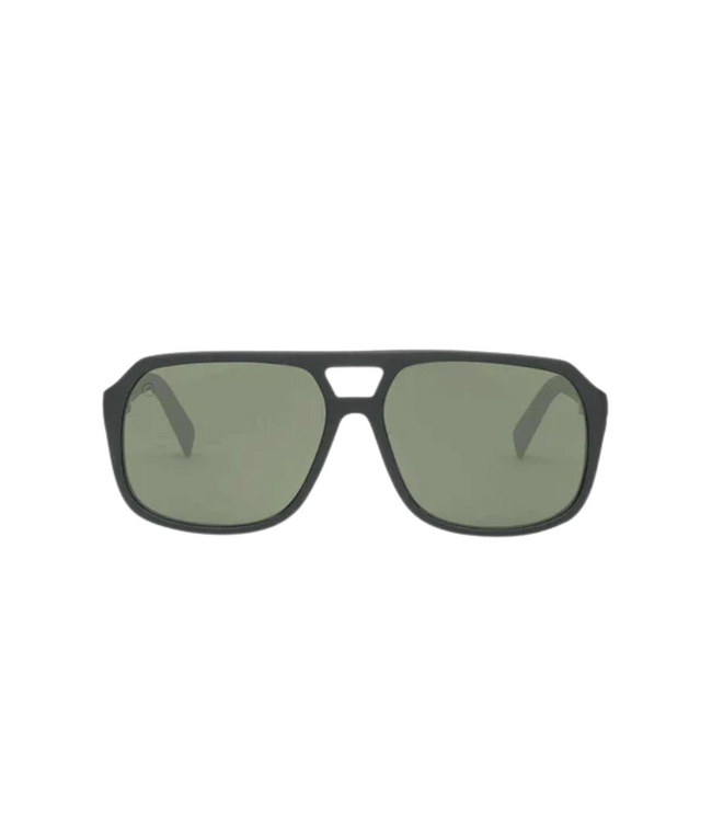 ELECTRIC DUDE MATTE BLACK SUNGLASSES w/ GREY POLAR LENS