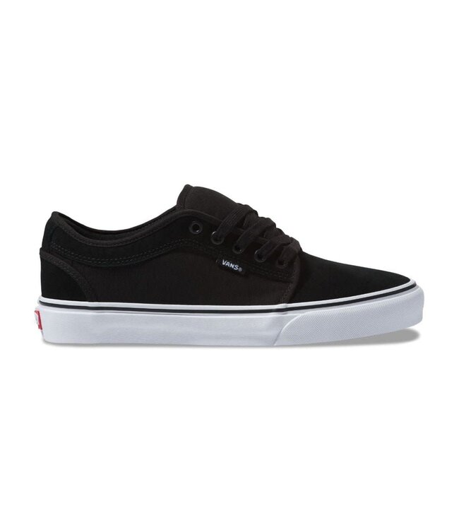 VANS CHUKKA LOW SHOE BLACK/TRUE WHITE