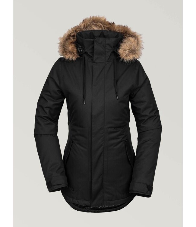 VOLCOM WOMEN'S FAWN INSULATED JACKET BLACK 2022