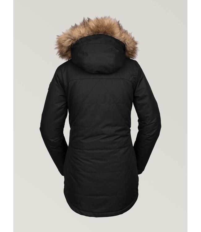 VOLCOM WOMEN'S FAWN INSULATED JACKET BLACK 2022