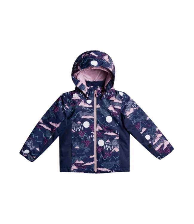 ROXY LITTLE GIRL'S SNOWY TALE JACKET MEDIEVAL BLUE MOONTAIN 2022