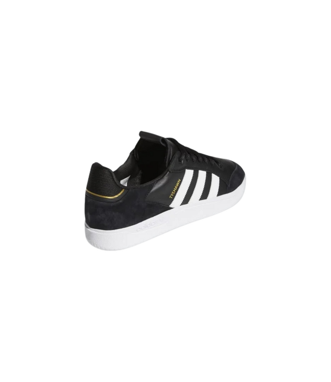 ADIDAS TYSHAWN LOW SHOE BLACK/WHITE/GOLD