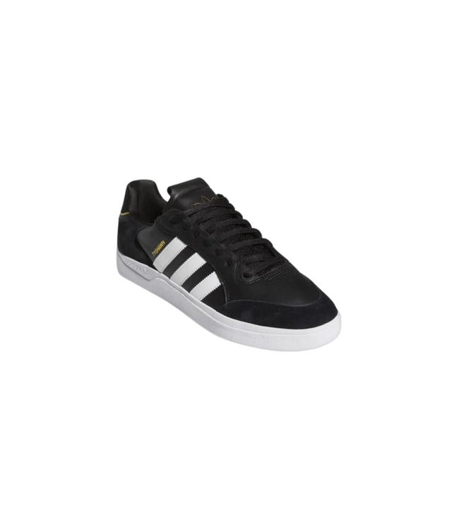 ADIDAS TYSHAWN LOW SHOE BLACK/WHITE/GOLD
