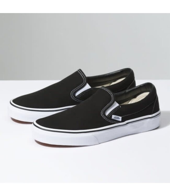 VANS CLASSIC SLIP-ON SHOES BLACK