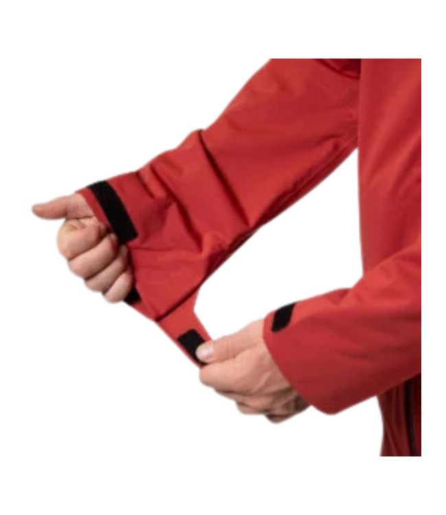 JONES MENS PEAK BAGGER JACKET SAFETY RED 2022