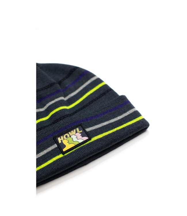 HOWL OVERFLOW BEANIE CHARCOAL 2022