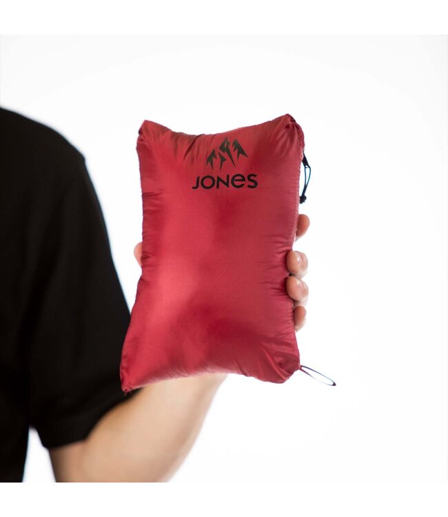 JONES MENS RE-UP DOWN PUFFY JACKET SAFETY RED 2022