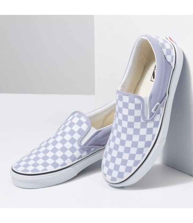 VANS CLASSIC SLIP-ON SHOES LANGUID CHECKERBOARD
