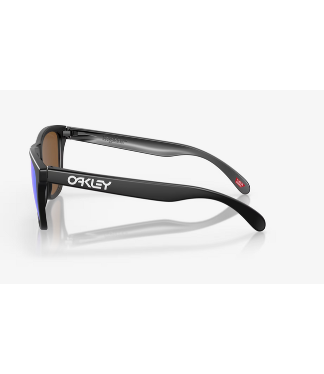 OAKLEY FROGSKINS MATTE BLACK SUNGLASSES w/ PRIZM VIOLET LENS