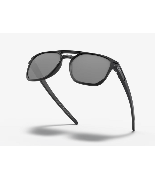 OAKLEY LATCH BETA MATTE BLACK SUNGLASSES w/ PRIZM BLACK POLARIZED LENS