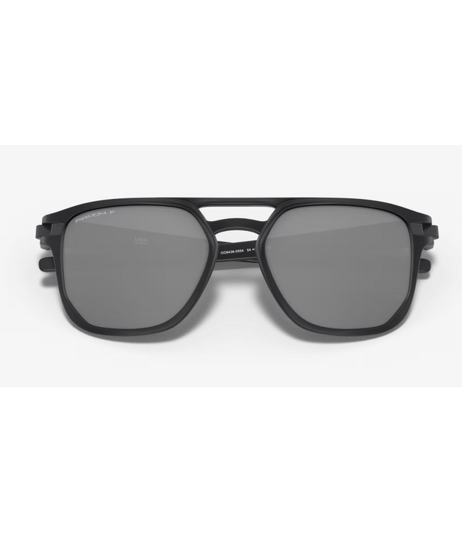 OAKLEY LATCH BETA MATTE BLACK SUNGLASSES w/ PRIZM BLACK POLARIZED LENS